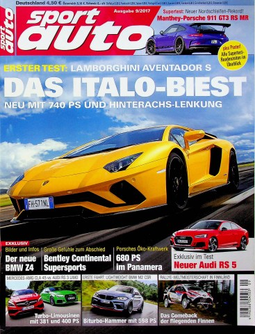 Deckblatt Sport Auto (09/2017)